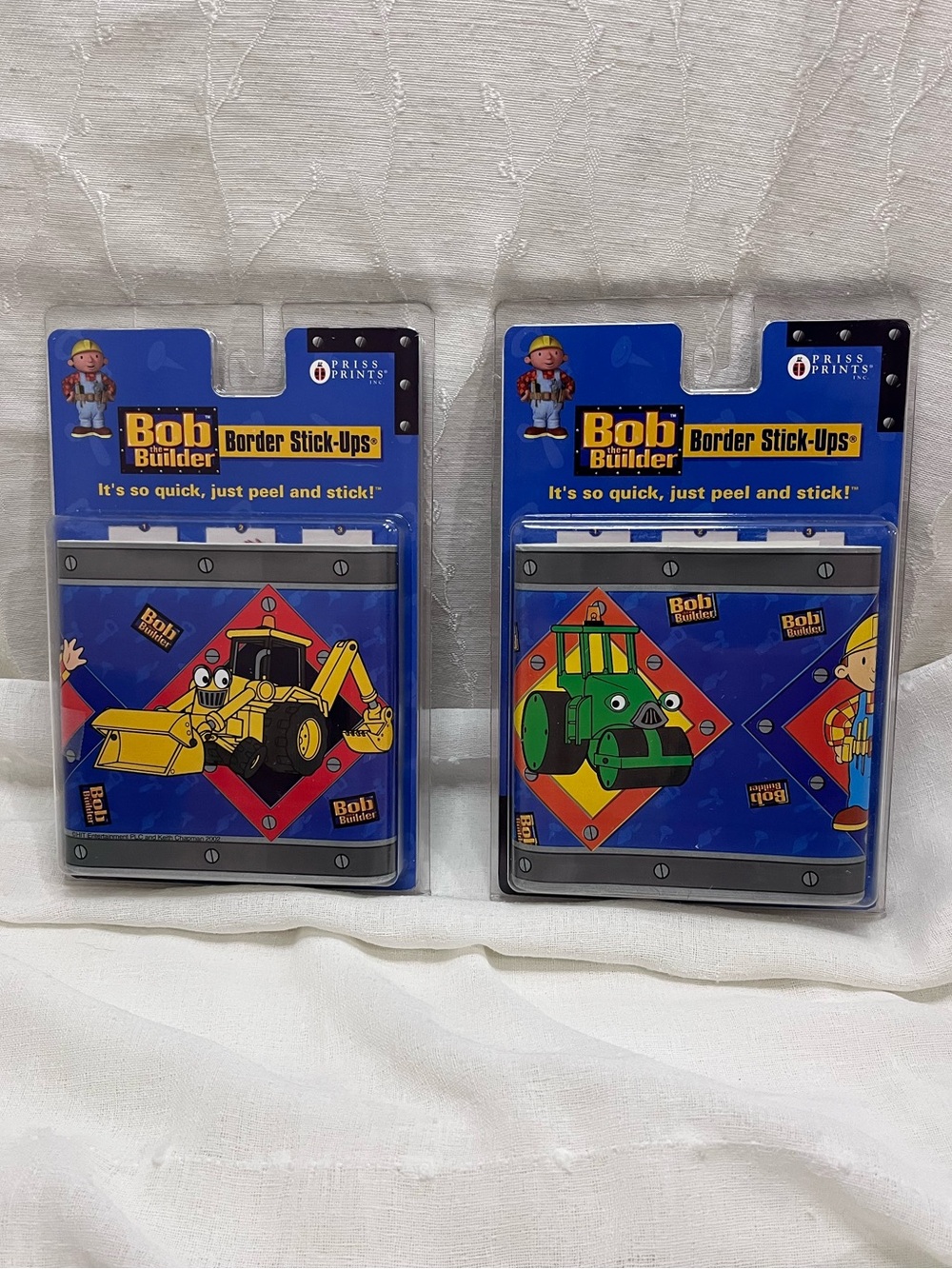 NIP Blue Border Stick-Ups - Peel & Stick Kids Wall Border 2 packages